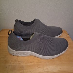 Therafit Pain Relief Gray Slip-On Men's Shoes Size 11 BRAND NEW IN BOX